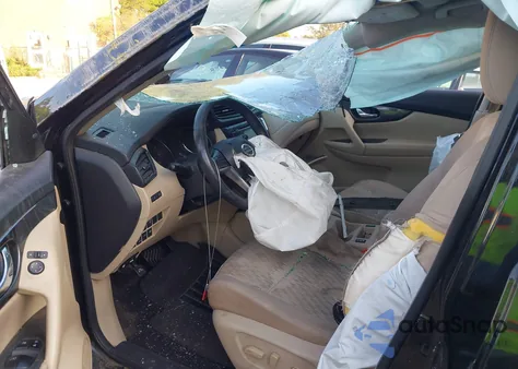 2017 Nissan Rogue Sv из США, поврежденный, VIN KNMAT2MV9HP582048